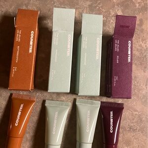 4 Counter The Lip Jellies Set - Butterscotch, Peppermint (2), Eclair